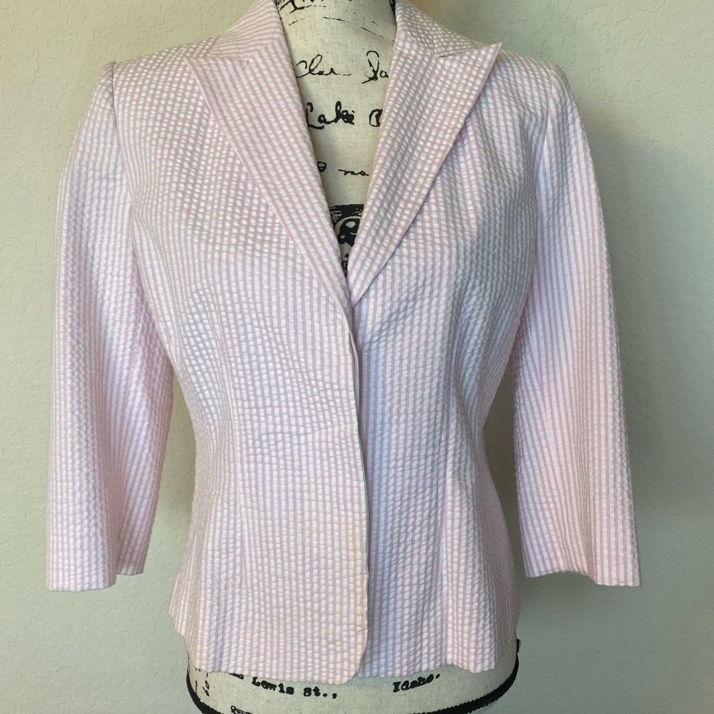 💗Grace Elements Stripe Blazer